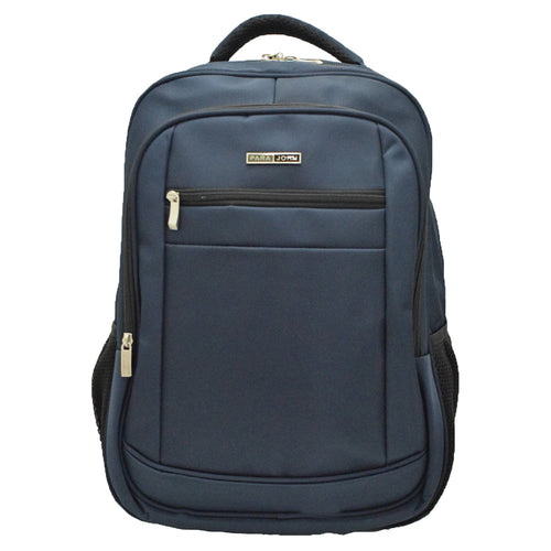 PARA JOHN Backpack | School, Travel & Work, Unisex Adults, Backpack/Rucksack - Multi-functional Casual Backpack – College Casual Daypacks Rucksack Travel Bag – Lightweight Casual Work Rucksack - 19 Inches - NAVYBLUE
