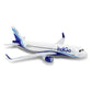 Indigo Airlines A320 16 cm Size Diecast Alloy Metal Aircraft Aeroplane Model Show Piece