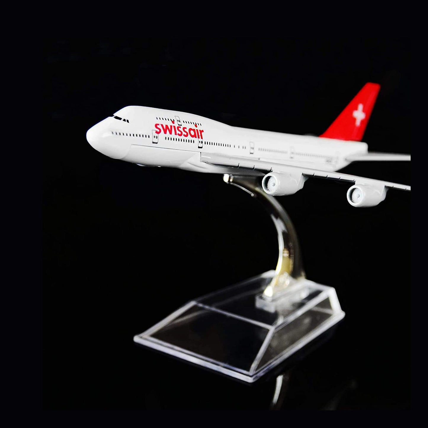 Swiss air Boeing 747 16 cm Diecast Alloy Metal Aircraft Aeroplane Model