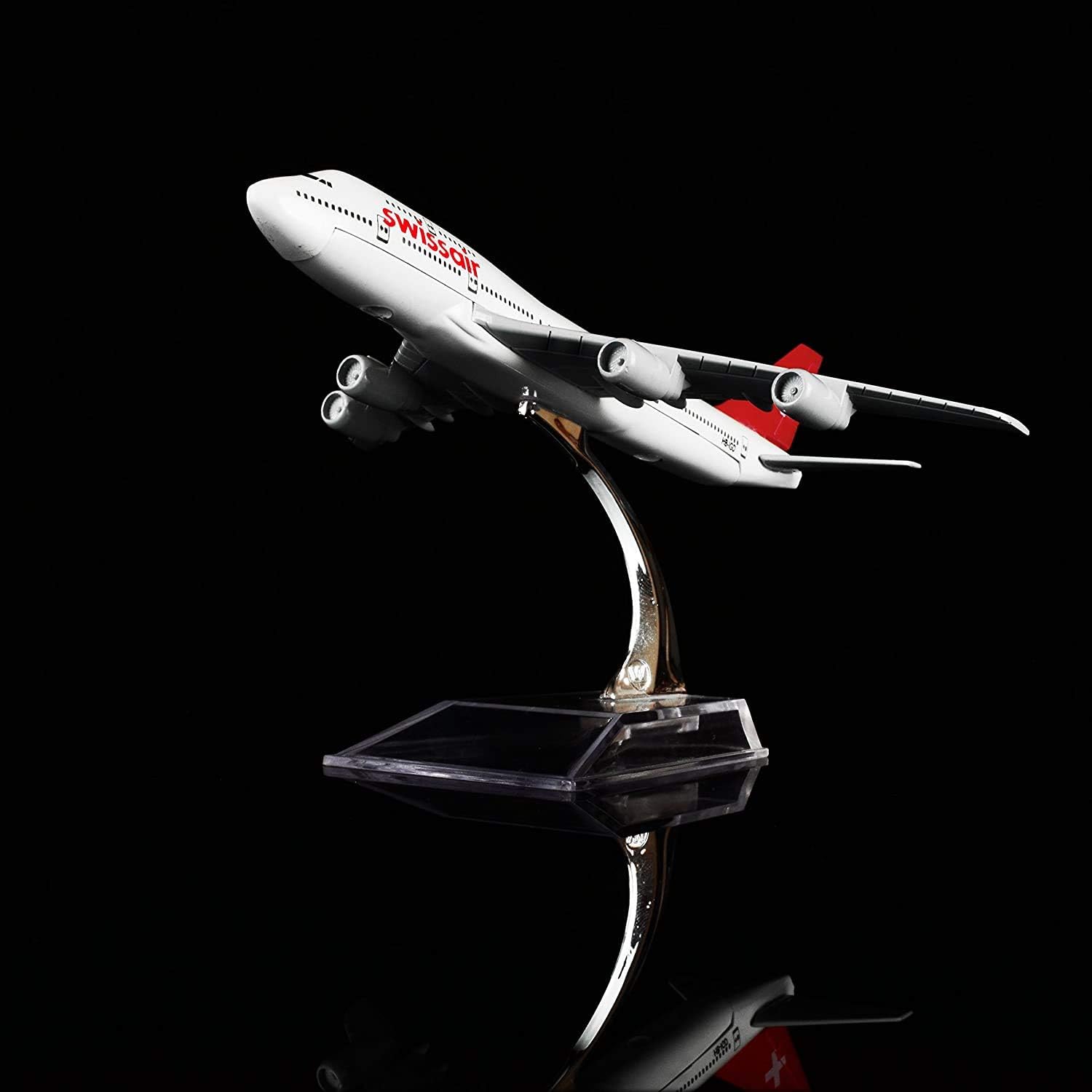 Swiss air Boeing 747 16 cm Diecast Alloy Metal Aircraft Aeroplane Model