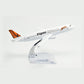 16cm Air Bus A320 Tigerair Metal Airplane Model Plane Toy Plane Model