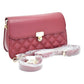 CANARLISA LADIES HANDBAG WINE RED
