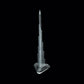 Burj Khalifa 3D laser engraved etched crystal Dimensions: 15 * 6 * 6 CM