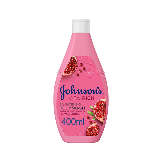 Johnson's Body Wash - Vita-Rich, Brightening Pomegranate Flower, 400ml