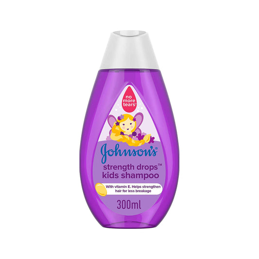 Johnson'S Kids Bath, Shampoo, Strength Drops, 300Ml