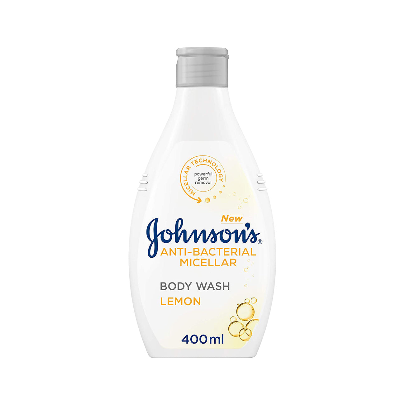 Johnson'S Body Wash, Anti-Bacterial Micellar, Lemon, 400 Ml