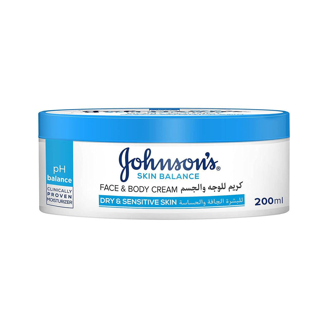 Johnson's Skin Balance Face and Body Cream 200ml – Evisu Trading LLC