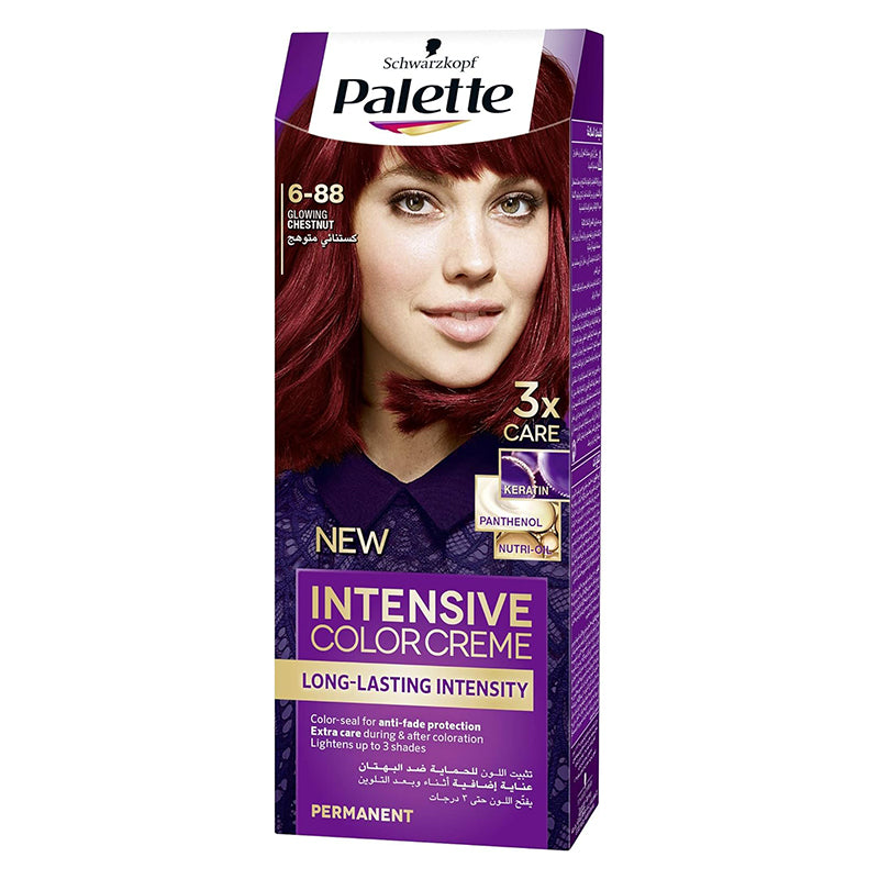 Schwarzkopf Palette Intensive Color Creme 6-88 Glowing Chestnut