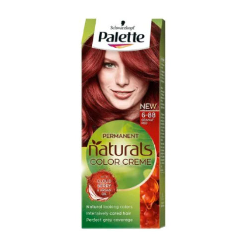 Schwarzkopf Palette Naturals Permanent Hair Color - 6-88 Granat Red