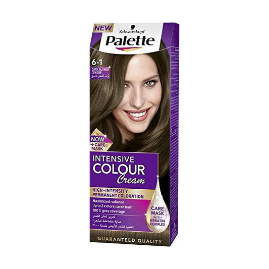 Schwarzkopf Palette Intensive Color Cream 6-1 Dark Blonde Cendre