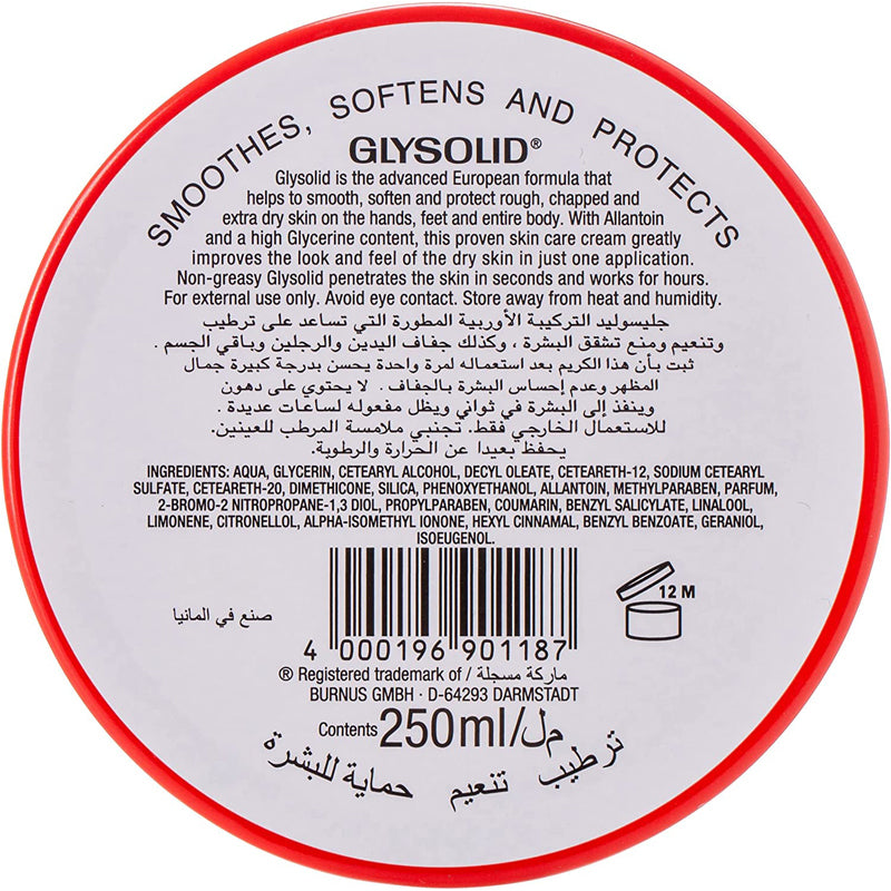 Glysolid Glycerin Cream - 250 ml