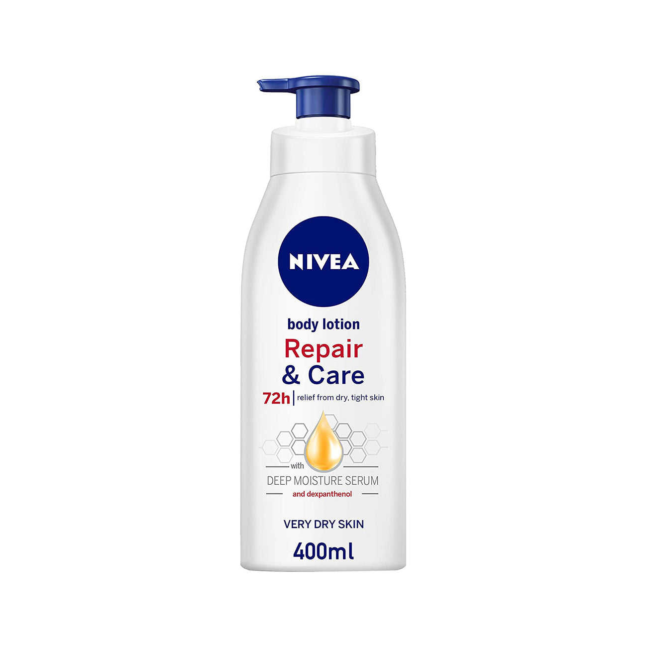 NIVEA Body Lotion Very Dry Skin, Repair & Care Dexpantenol, 400ml