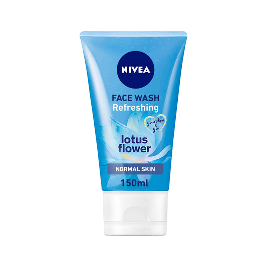 NIVEA Face Wash Cleanser, Refreshing Cleansing, Normal Skin, 150ml