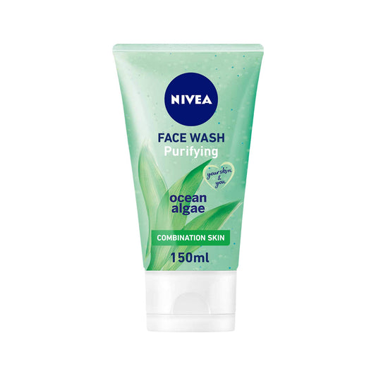 NIVEA Face Wash Cleanser, Purifying Cleansing, Combination Skin, 150ml