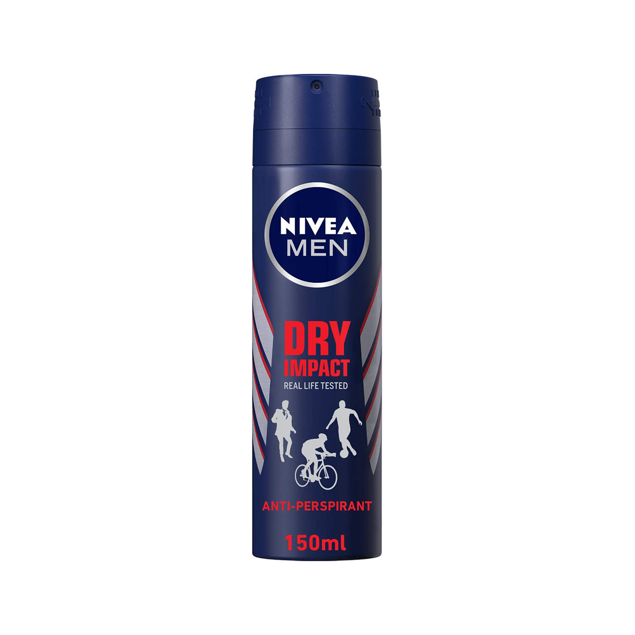 NIVEA MEN Antiperspirant Spray for Men, Dry Impact, 150ml