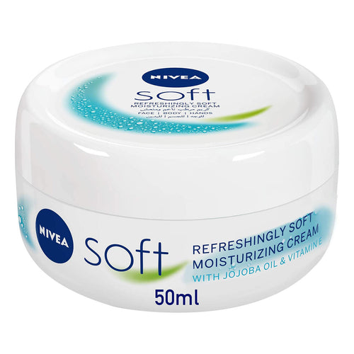 NIVEA Moisturising Cream, Soft Refreshing, 50ml