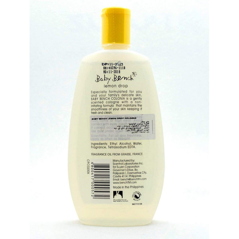 Baby Bench Colonia Lemon Drop, 200ml