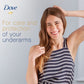 DOVE Women Antiperspirant Deodorant Stick for refreshing 48-hour protection, Invisible Dry, alcohol free, 40g