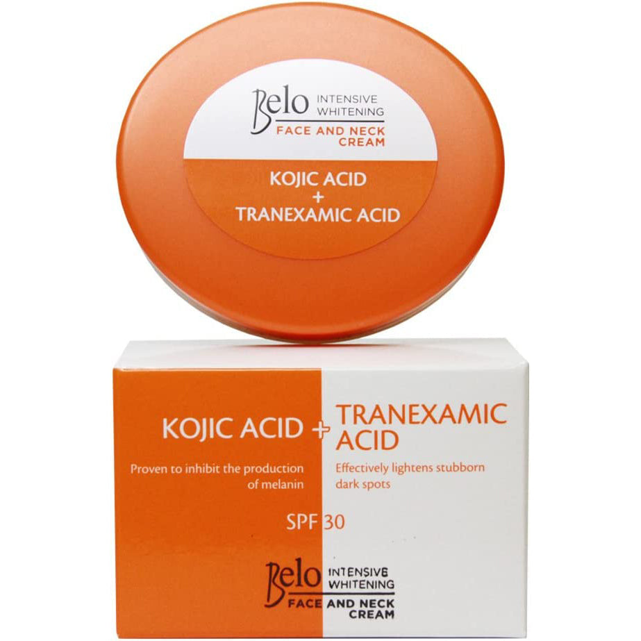 BELO Tranexamic and Kojic Acid Intensive Whitening Face And Neck Cream - SPF 30, 50g