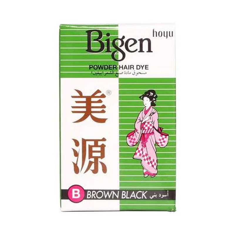 Bigen Powder Hair Dye Brown Black 6g