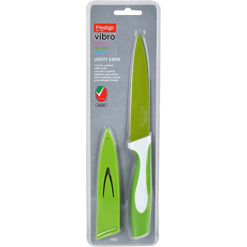 Prestige Utility Knife, 12.3 cm, Green