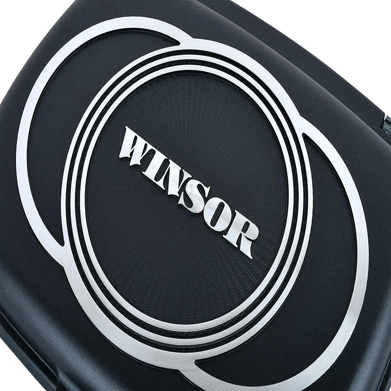 Winsor Cast Aluminum Non-Stick Double Frypan, 32 cm, Black