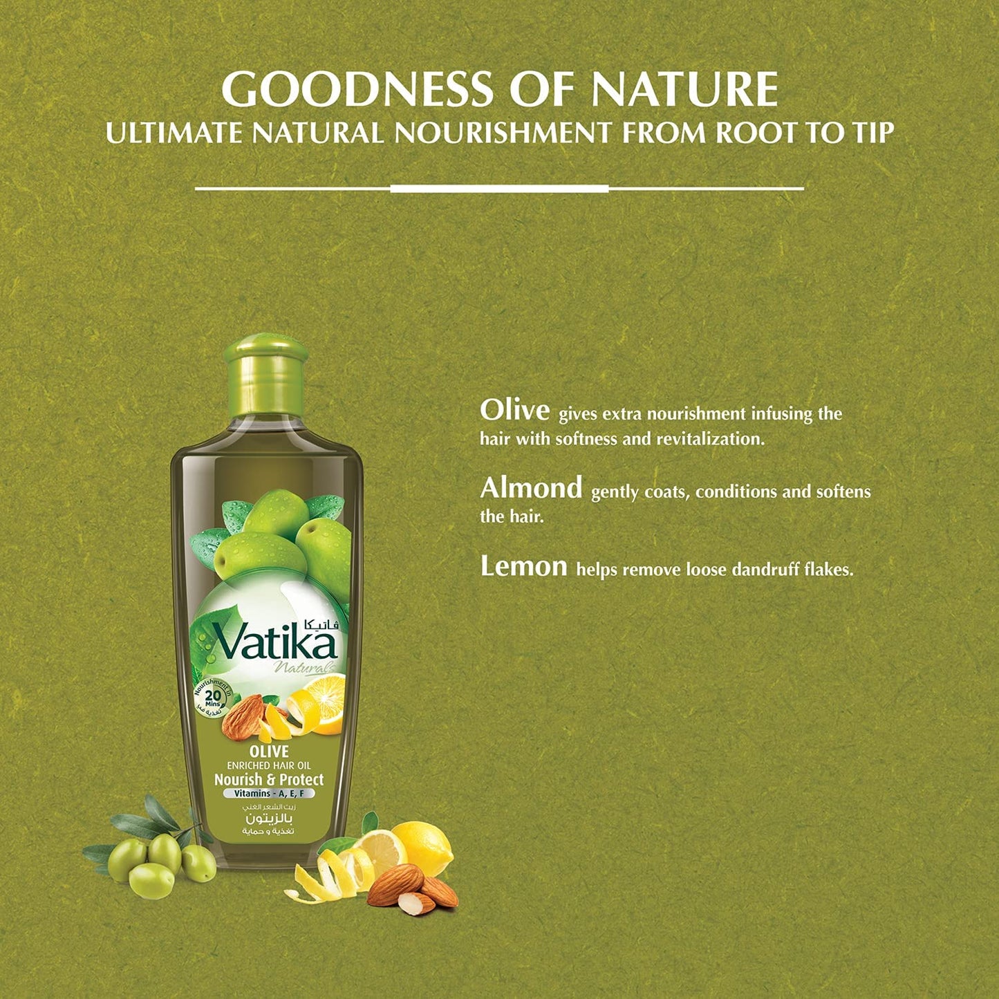 vatika-hair-oilVatika Naturals Olive Hair Oil, 200 ml