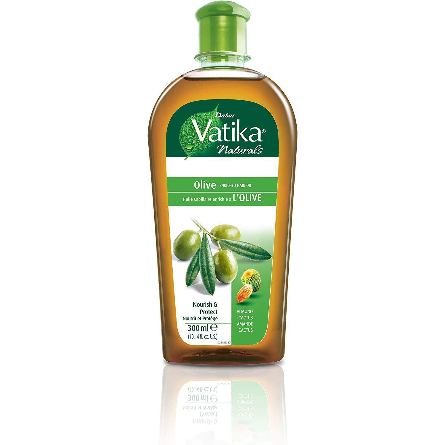 vatika-oil-olive-300mlVatika Naturals Olive Enriched Hair Oil To Nourish & Protect Hair - 300 Ml