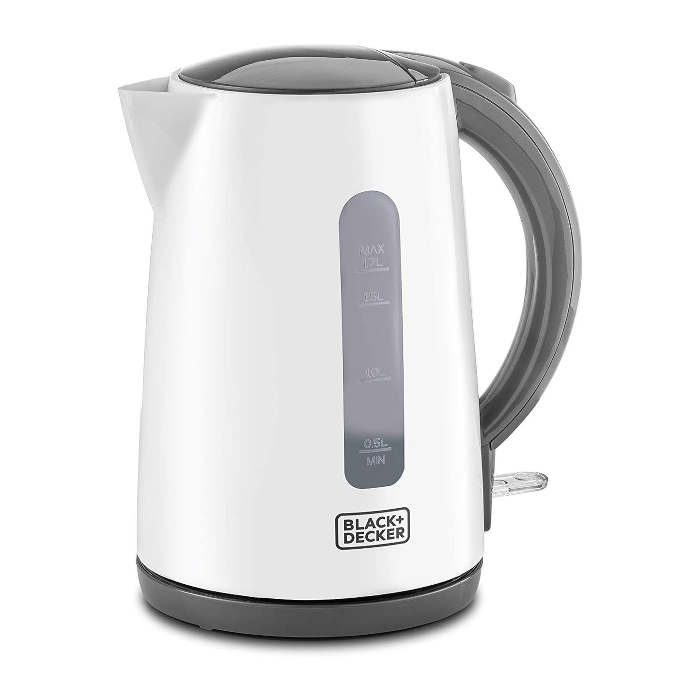 BLACK+DECKER 2200W 1.7L Cordless Electric Kettle With Water-Level Indicator, Removable Filter, Auto Shut-Off And BPA Free, Perfect for Warm Beverages JC70 2 Years Warranty