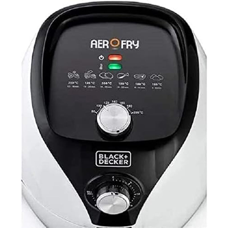 Black+Decker 3.5L 1500W Manual AerOfry Air Fryer With Rapid Air ...