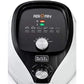Black+Decker 3.5L 1500W Manual AerOfry Air Fryer with Rapid Air Convection Technology, Black/White - AF220-B7