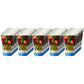Hotpack Disposable Paper juice Cup 12 ounce with Clear Lid , for Cold Beverage , Water & juice, 25 PCS