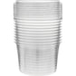 Hotpack Disposable PET, Clear, Food Storage, Deli Container Round with Lid 16 OZ, 10 PCS