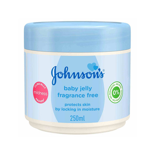 Johnson's Baby Jelly, Fragrance Free, 250ml