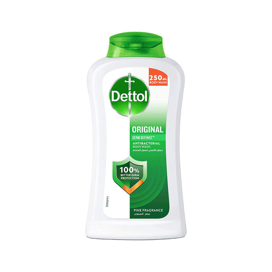 Dettol Original Showergel & Bodywash, Pine Fragrance for Effective Germ Protection & Personal Hygiene, 250ml