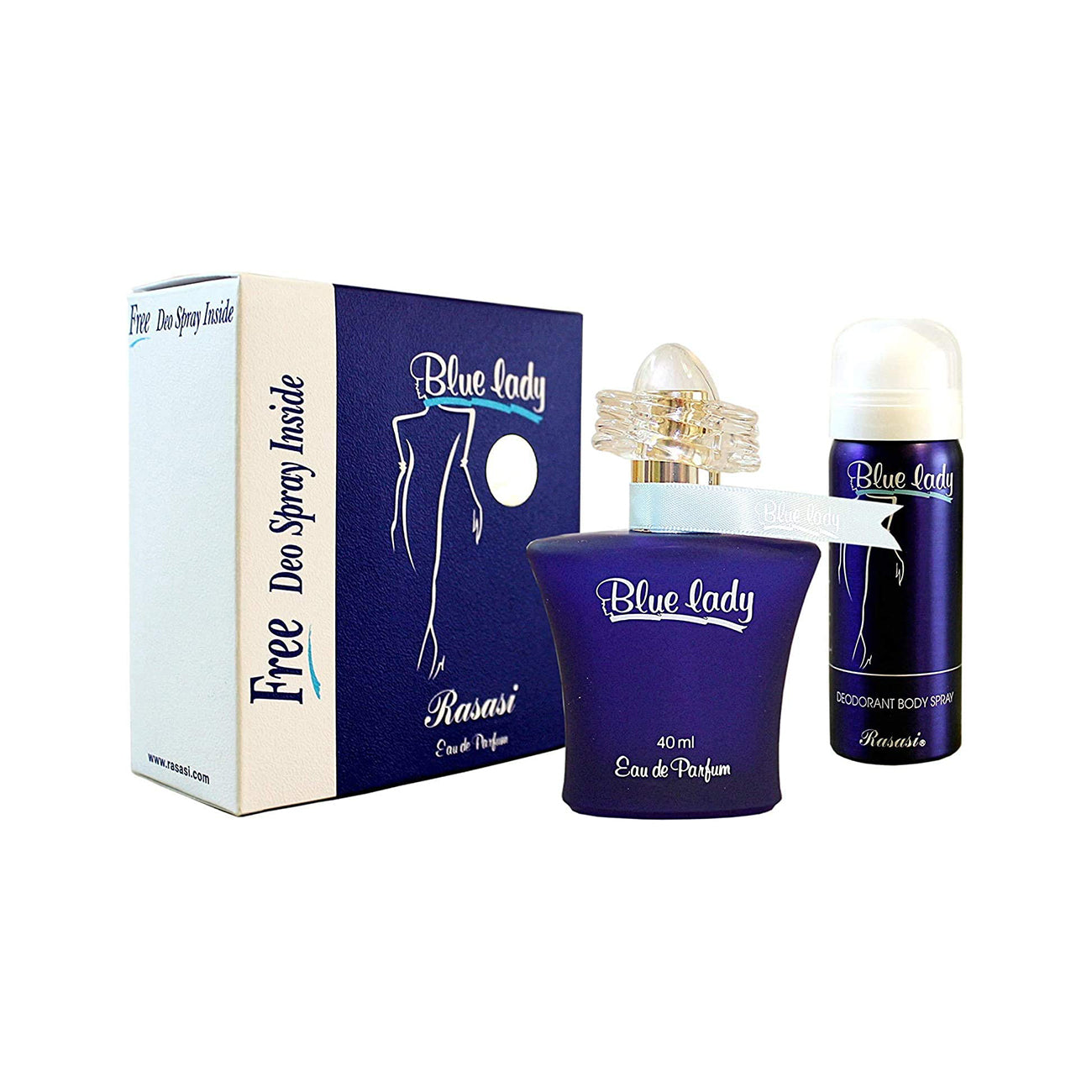 Rasasi Perfume - Blue Lady by Rasasi 40ml+50ml