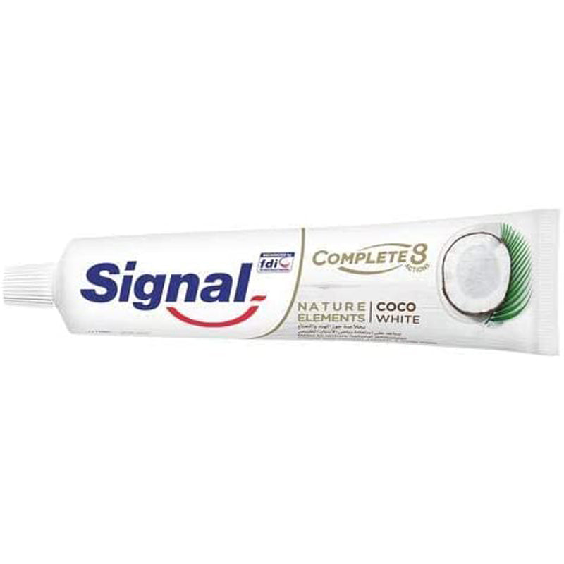 Signal Complete 8 Toothpaste Cocoa White 100Ml