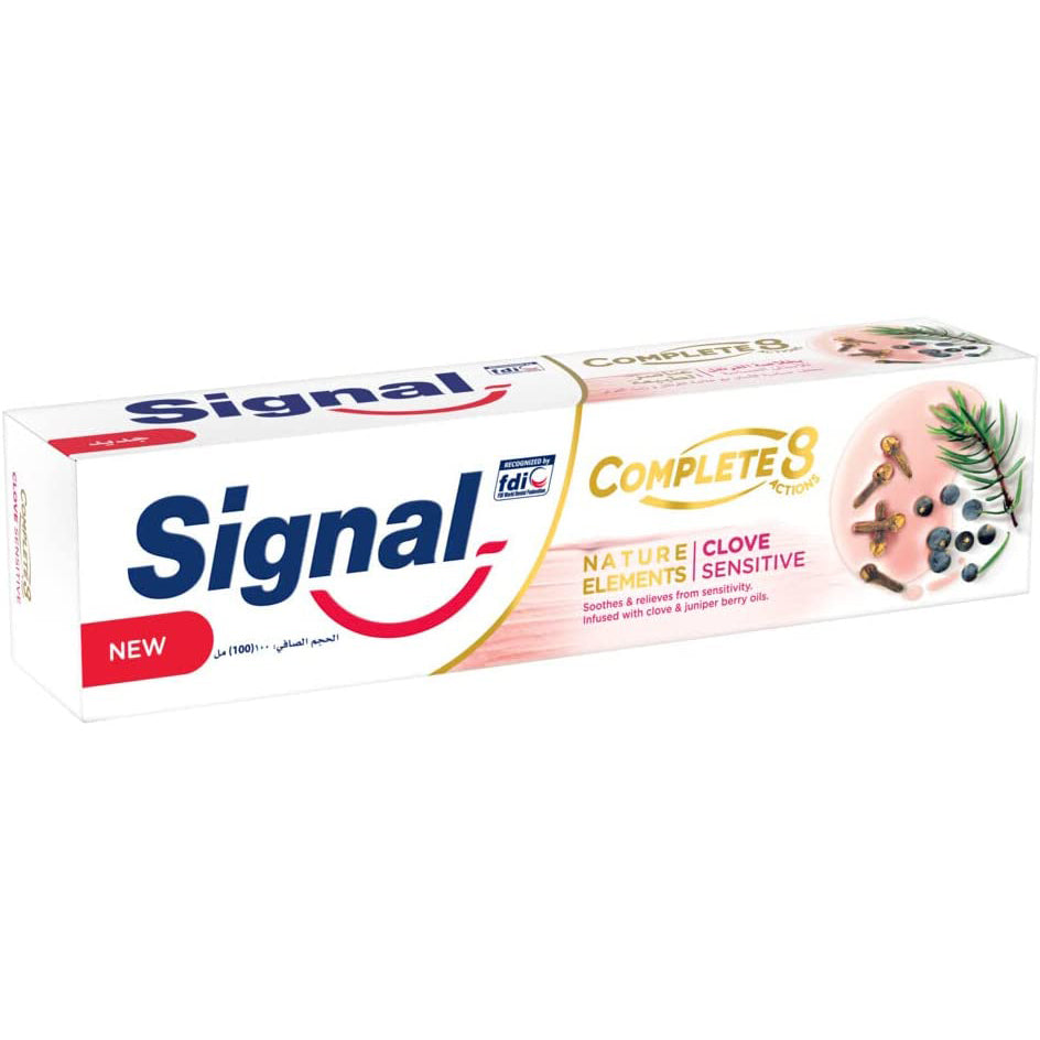 Signal Toothpaste Complete 8 Actions Nature Elements Clove Sensitive 100ml