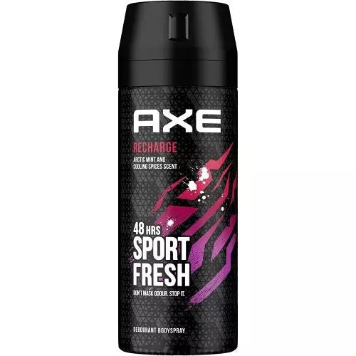 Axe Recharge Arctic Mint & Cooling Spices Deodorant Body Spray - 150ml