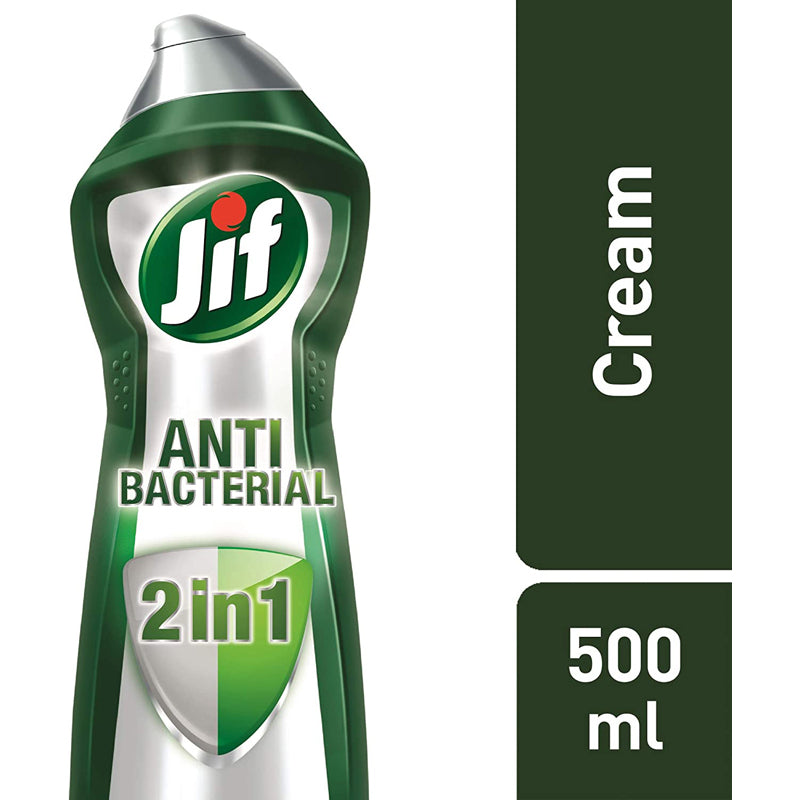 Jif Cream Cleaner 2in1 Anti-Bacterial 500ml