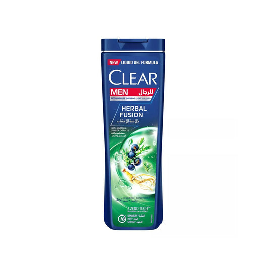 Clear Men's Anti-Dandruff Shampoo Herbal FUSion, 400Ml