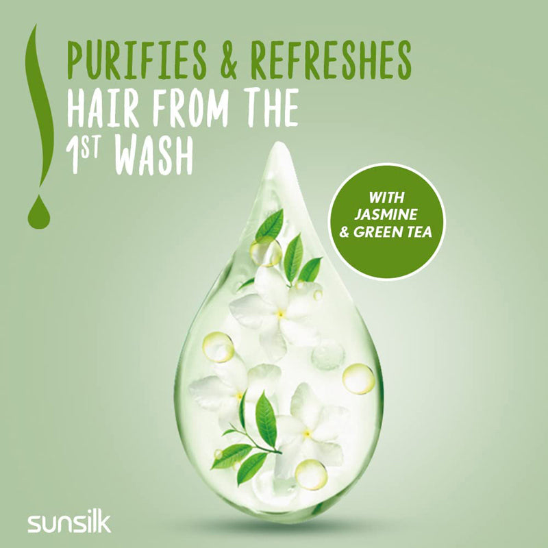 Sunsilk Shampoo Jasmine Refresh, 400ml