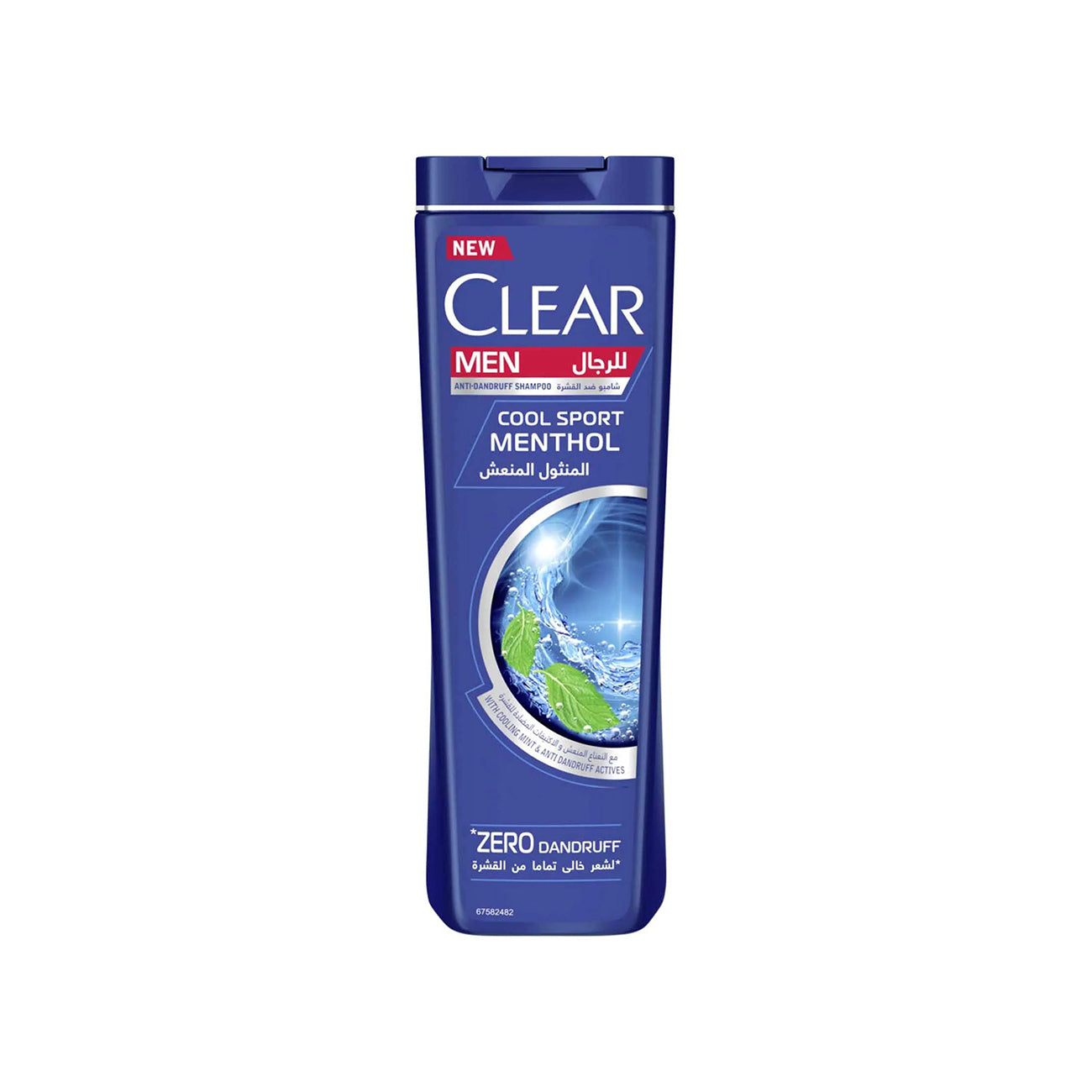 Clear Men Anti-Dandruff Shampoo Cool Sport Menthol, 400ml