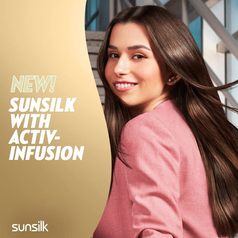 Sunsilk New Activ Infusion Hairfall Solution Conditioner, For Strong Hair With Vitamin B3, Soya Protein & Castor Oil 350 ml