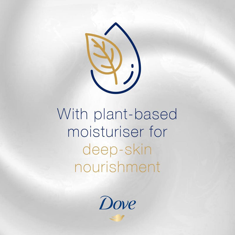 Dove Relaxing Body Wash With Renew Blend Technology, Lavender Oil And Rosemary Extract, With ¼ Moisturising Cream, 250Ml