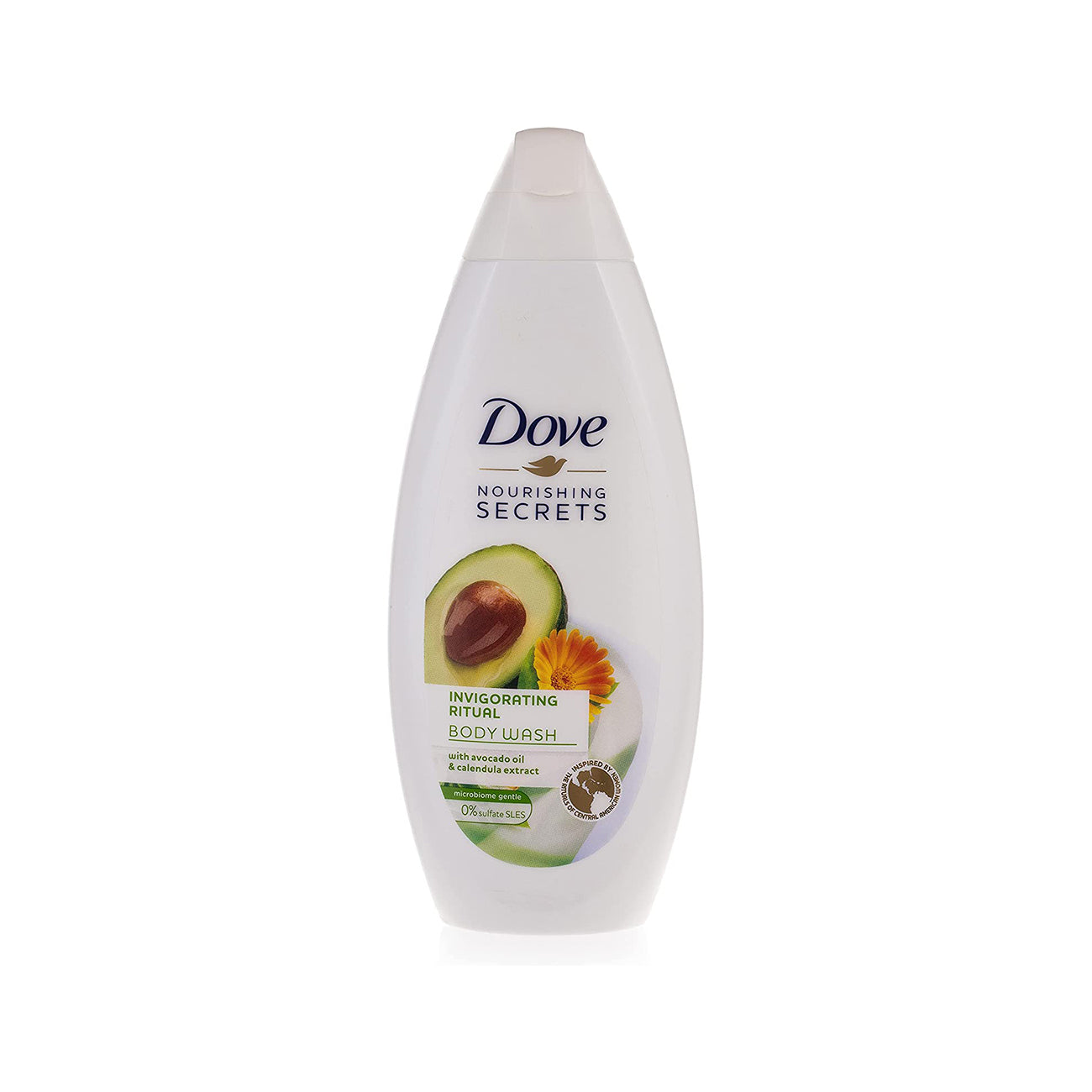 Dove Invigorating Body Wash Avocado, 250Ml