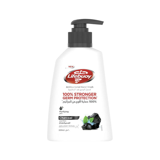 Lifebuoy Anti Bacterial Charcoal & Mint Hand Wash, 200 ML