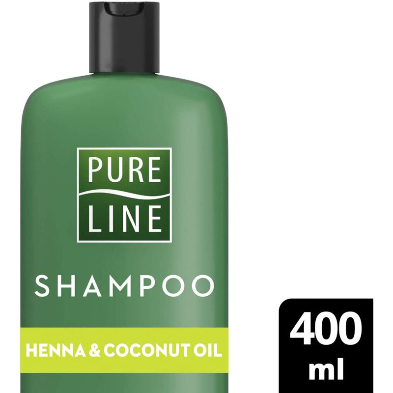 Pure Line Shampoo With Henna & Coconut Oil, 400 ml