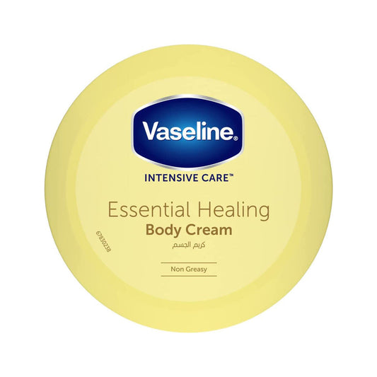 Vaseline Body Cream, For Non Greasy Feel, Essential Healing With Oats Extract Moisturizes Dry Skin, 120Ml