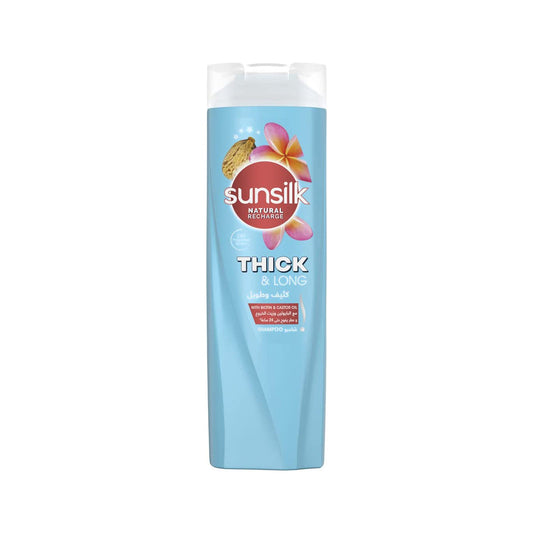 Sunsilk Noor Stars Shampoo Biotin & Castor Oil For Thick & Long Hair, 400Ml
